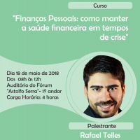 7ª Semana do Servidor da EJUD16 vai ter minicurso sobre finanças pessoais