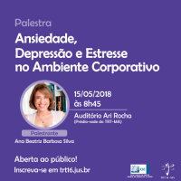 EJUD16 abre Semana de Formação de Magistrados e de Servidores com palestra da renomada psiquiatra e escritora Ana Beatriz 
