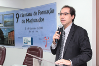 Juiz Platon ministrou curso no segundo dia da 9ª SFM
