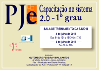 EJUD16 abre inscrições para o curso de capacitação no Sistema PJe 2.0 do 1º grau