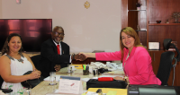 Desembargadora Solange, Carlos Rangel e Gracielle Pastana