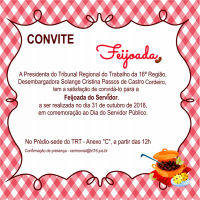 TRT-MA comemora Dia do Servidor com realização de feijoada
