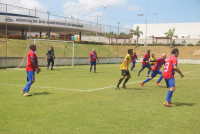Equipes do TRT e da Versal na disputa em campo