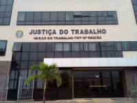 Nova fachada do Fórum Astolfo Serra.
