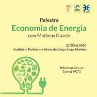 TRT-MA promove palestra sobre economia de energia na próxima quinta-feira (21/3) 