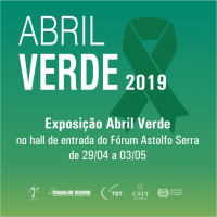 Abril Verde: TRT-MA promove exposição sobre segurança no trabalho