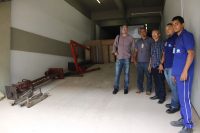 Luiz Antônio Moraes Pires, Márcio Ferreira, Luiz Henrique e equipe de apoio