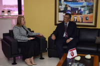 Governador visitou TRT na sexta-feira, 28 (Foto:Karlos Geromy/Secap).