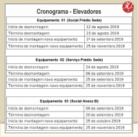 TRT avança na modernização e inicia serviços de substituição de elevadores por novos equipamentos