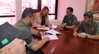 Presidenta Solange e secretário Murilo assinam termo de parceria