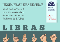 Ejud16 abre inscrições para segunda turma deste ano do curso de libras