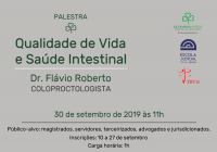 EJud16 abre inscrições para palestra "Qualidade de Vida e Saúde Intestinal" em adesão à Campanha Setembro Verde