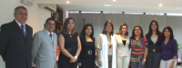 Magistrados e servidores prestigiam a posse 