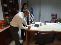 Josemil Gedeon assina termo de posse