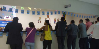 Balcão de atendimento da 4ª  VT