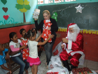 Presidente do TRT-MA, Ilka Esdra, participa do Natal Solidário.