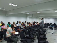 Representantes de escolas e estudantes participam de aulas do Programa TRT na Escola