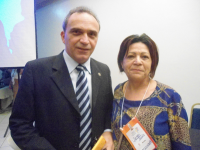 Juiz Paulo Mont'Alverne e Maria das Neves Azevedo.