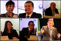Des.Doralice Novaes, Des.Ivan Sartori, Ricardo Kotscho, Ana Brambilla, Des.Ney Freitas e Roberto Cabrini.