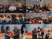 Culto em ação de graças e apresentação do Coral São João encerram confraternização natalina do TRT-MA