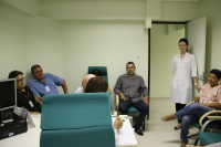 Servidores tiram dúvidas sobre hipertensão arterial