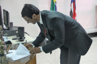 Empossado novo assessor do Gabinete da Desembargadora Ilka Esdra Silva Araújo