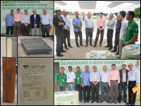 Inaugurado o Posto Fixo de Coleta Seletiva Ecocemar no Foro Astolfo Serra