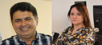 Francisco Galvão e Stefânia Silveira, Juiz titular e diretora de Secretaria da VT de Barra do Corda (1º lugar - Selo de Qualidade)