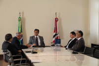 Gestores do TRT-MA reúnem-se com o Governador do Estado do Maranhão