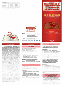 Servidores do TRT-MA ministram palestras no I Seminário Informação e Documentação Jurídicas do Maranhão