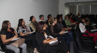 Servidores prestigiaram a palestra da juíza Angelina Moreira