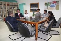 Visita de cortesia da diretoria eleita da OAB ao presidente eleito do TRT-MA.