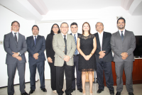 Magistrados prestigiaram solenidade de posse