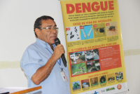O técnico Arlindo Santos falou sobre Prevenção e Cuidados no Combate ao Mosquito