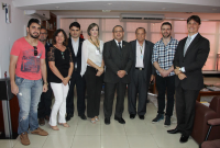 Presidente do TRT, juízes, servidores e familiares do servidor emposado