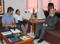 Corregedor-geral recebe representantes do Sintrajufe.