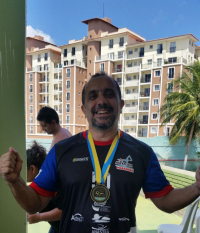 Paulo garantiu a outra medalha de hoje na natação