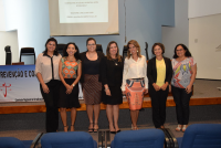 Plalestrantes do workshop e gestoras regionais docombate ao trabalho infantil no TRT-MA.