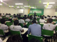Estudantes aproveitam para tirar dúvidas sobre os temas apresentados