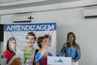 Desembargadora Márcia Andrea falou em nome do TRT-MA