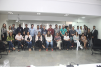 Participantes da capacitação de conciliadores do Cejusc