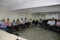Neurocoach Cidinho Marques com servidores da segunda turma de meditação