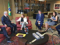 Visita da comitiva do TRT-MA no TST teve participação de juízes da primeira instância da Justiça do Trabalho no Maranhão