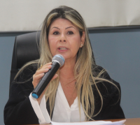 Desembargadora Margareth ministrou a primeira palestra do evento