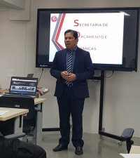 Celson Costa, diretor-geral, estimulou o melhor procedimento na utilização do SIGEO.