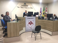Em uma das audiências: Advogado Jamys Robson, juiz Leonardo, preposta Rosângela e advogado Rafael