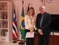 Presidente Américo Bedê empossou a nova secretária executiva da EJUD16