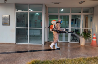 Imagem relativa à notícia sobre sanitização na Vara do Trabalho de São João dos Patos