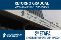 Banner do Retorno Gradual 2ª Etapa.