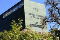 Imagem da fachada do edifício-sede do TST e do CSJT